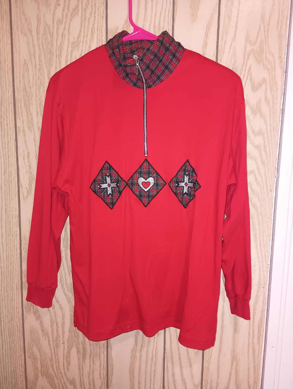 Vintage Women’s 80s Casual Top.Cotton Polyester.Fun Funky Typical 80s Vibe.