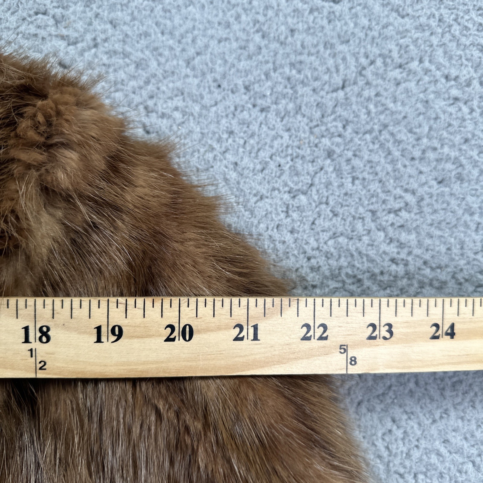 VTG 60s Furs by Conson Mink Stroller Coat Toronto & Sarnia Lined Inner Pocket