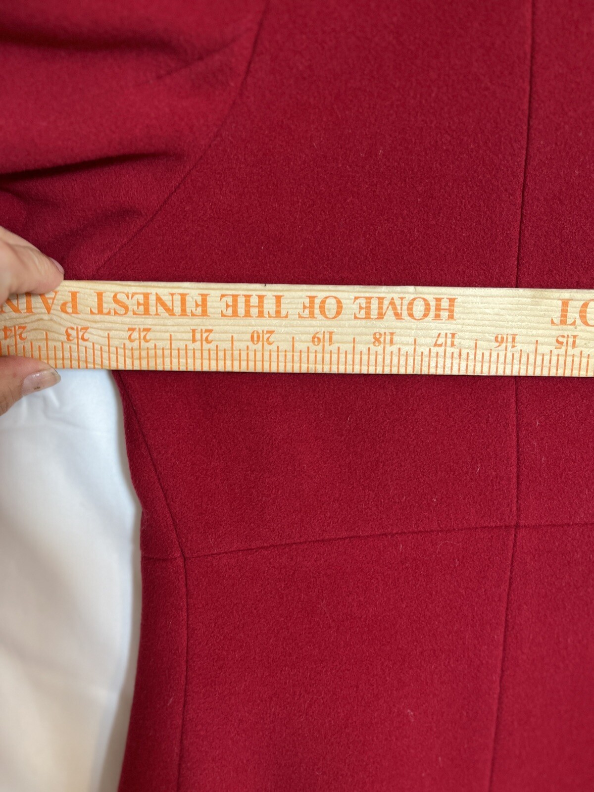 Kristen Blake Vintage Lambs Wool And Cashmere Med. Length coat size 12 steamed