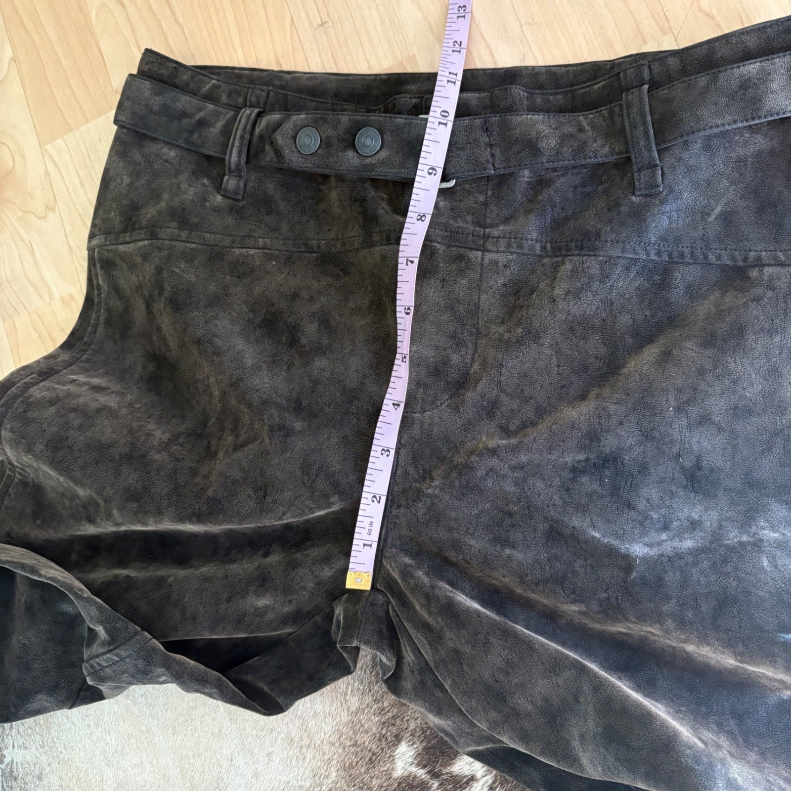 FREE PEOPLE We The Free Titan Vegan Suede Pants Size 28 NWT