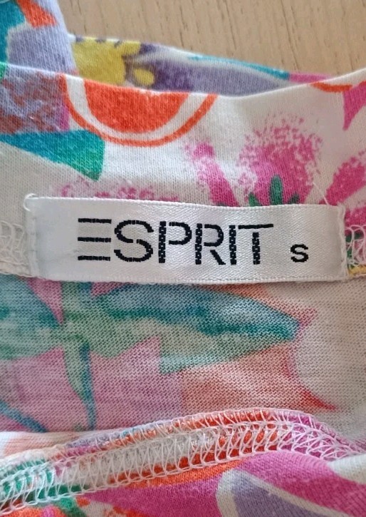 Floral Shirt XL 44 L Oversized Multicoloured Esprit Vintage 90s Y2K Festival