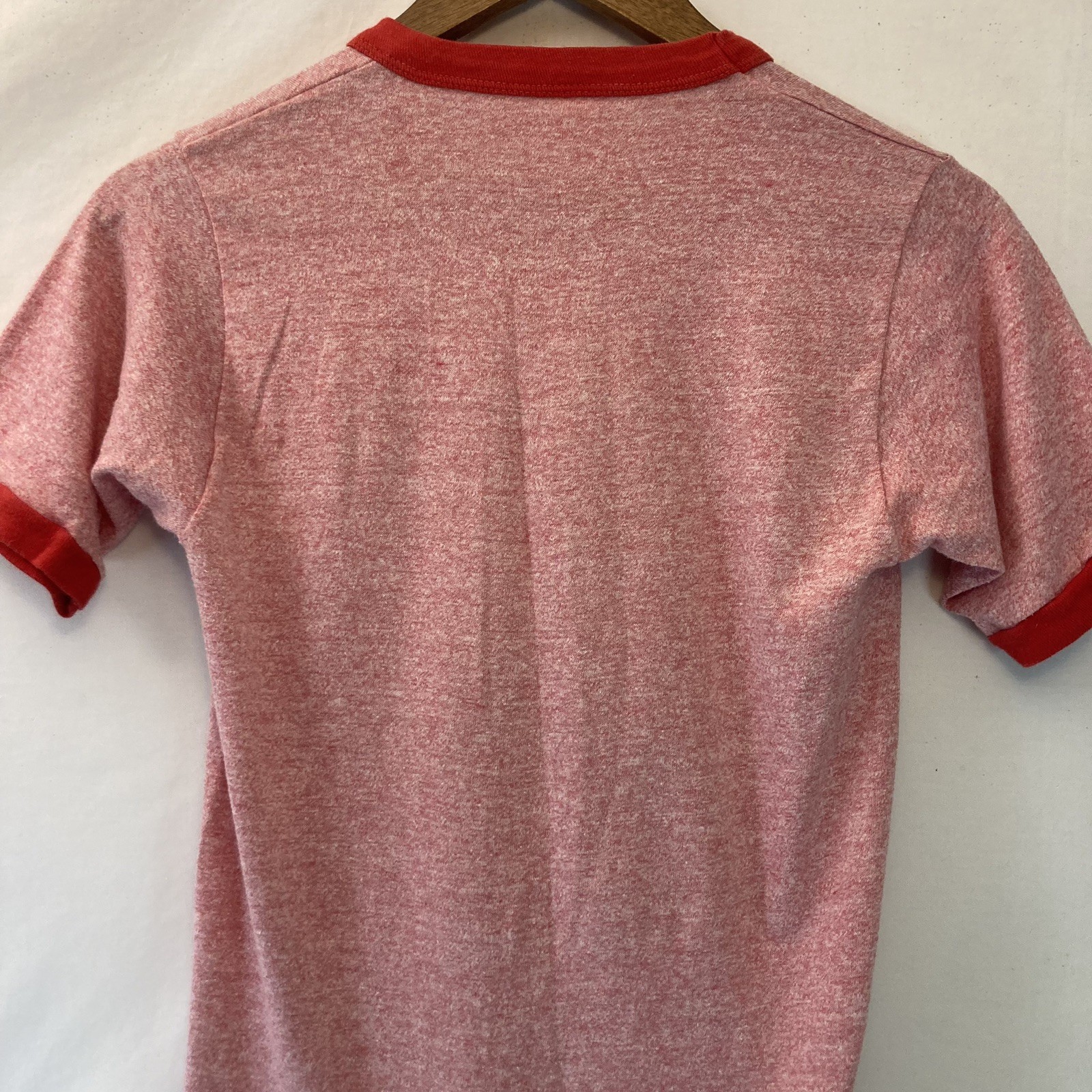Vintage 70s Slave Band Tshirt Women’s S Single Stitch Ringer RARE Funk Soul R&B