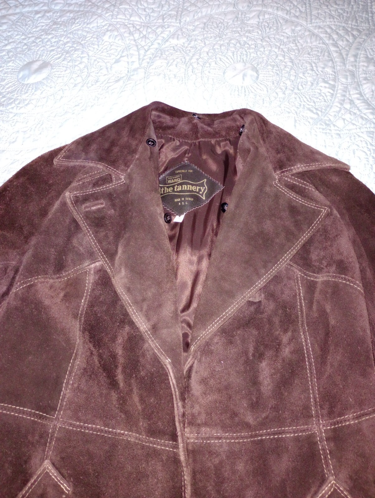 Leather Jacket With Fur Collar