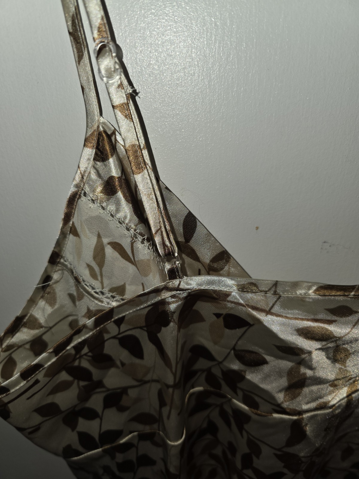Vintage Y2k Secret Treasures Satin Camisole XL