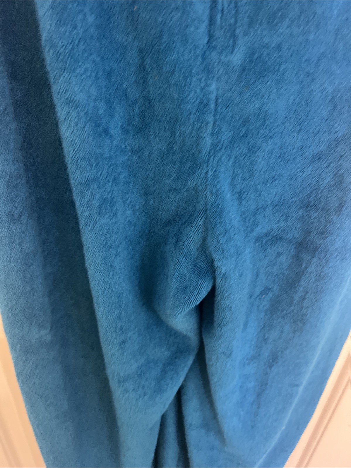 Gertrude Davenport Blue Terry Cloth Vintage Jumpsuit