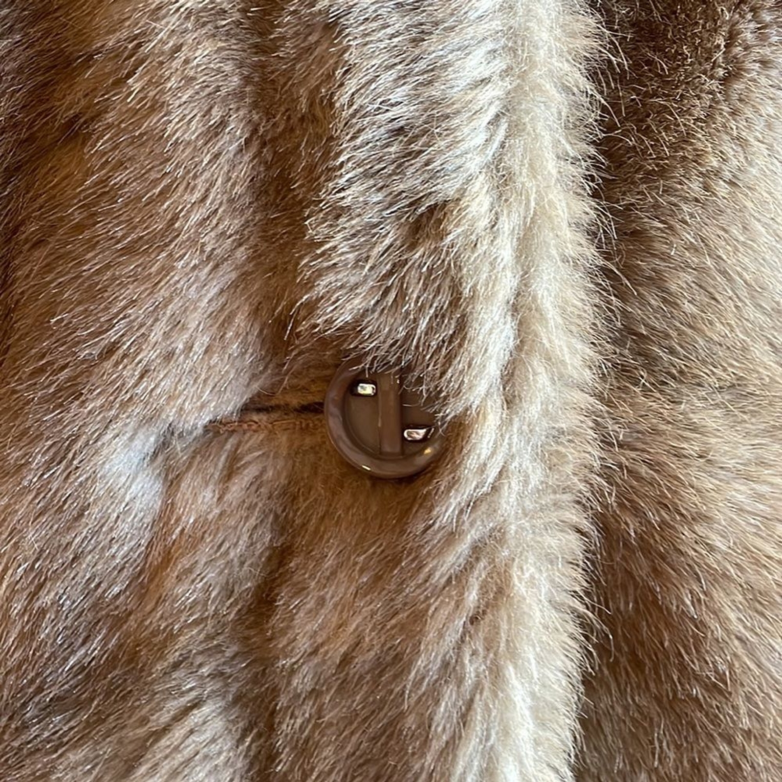 Mincara by Russel Taylor Vintage Faux Fur Coat