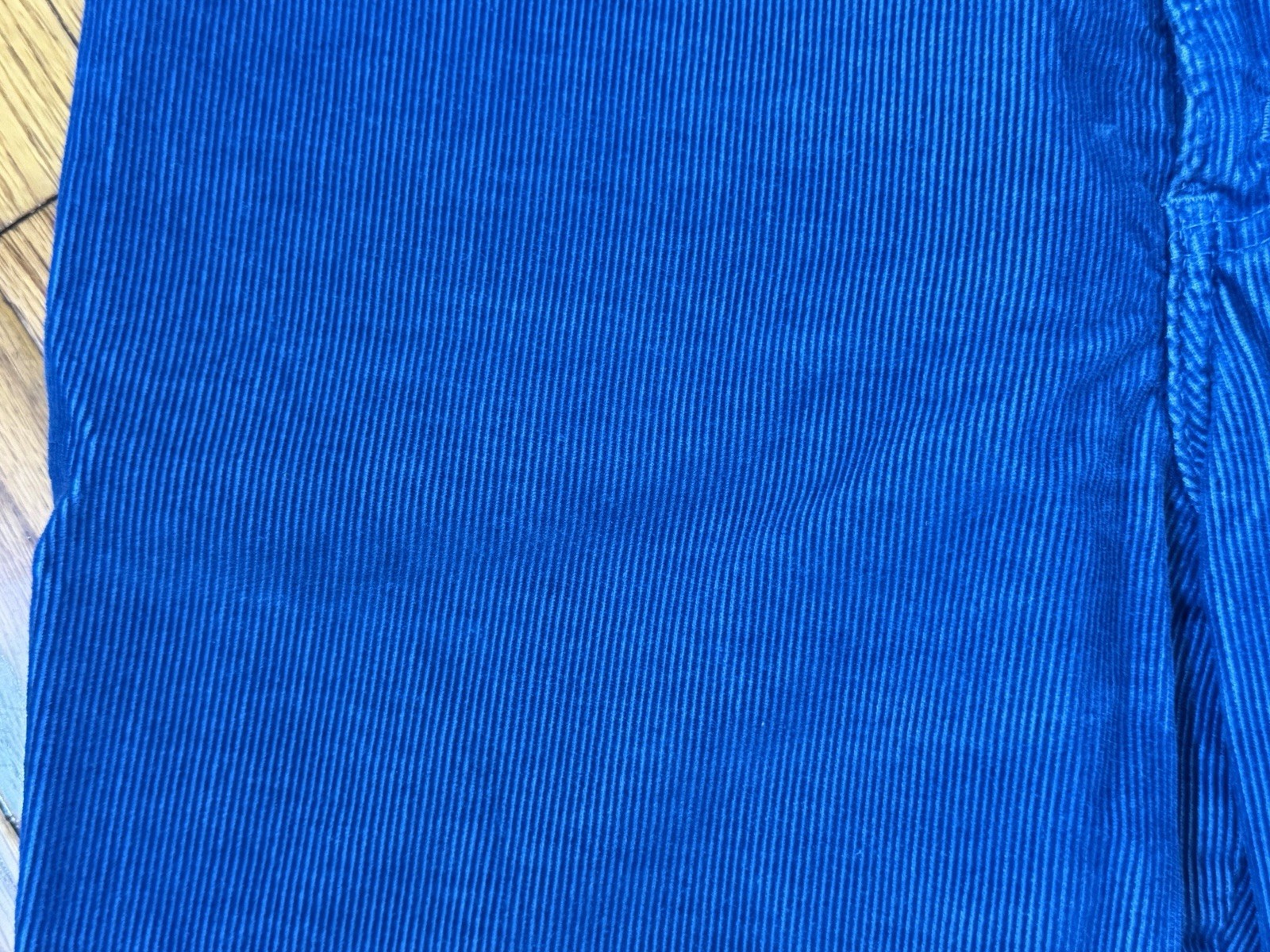 Vtg 1980s Chic by H.I.S. Teal Blue Corduroy Pants Women’s 30″ Waist x 25″ Inseam