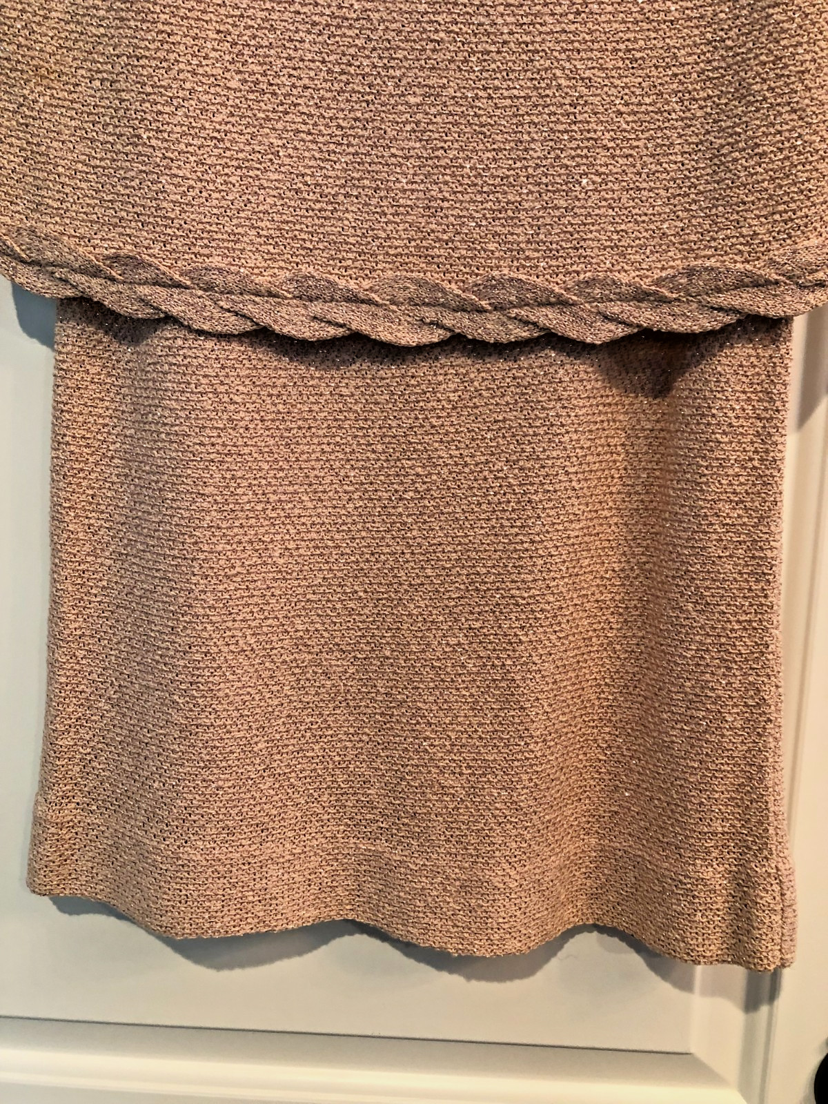 Vintage 1950-60s Women’s 2-Piece Top & Skirt Set Size Small