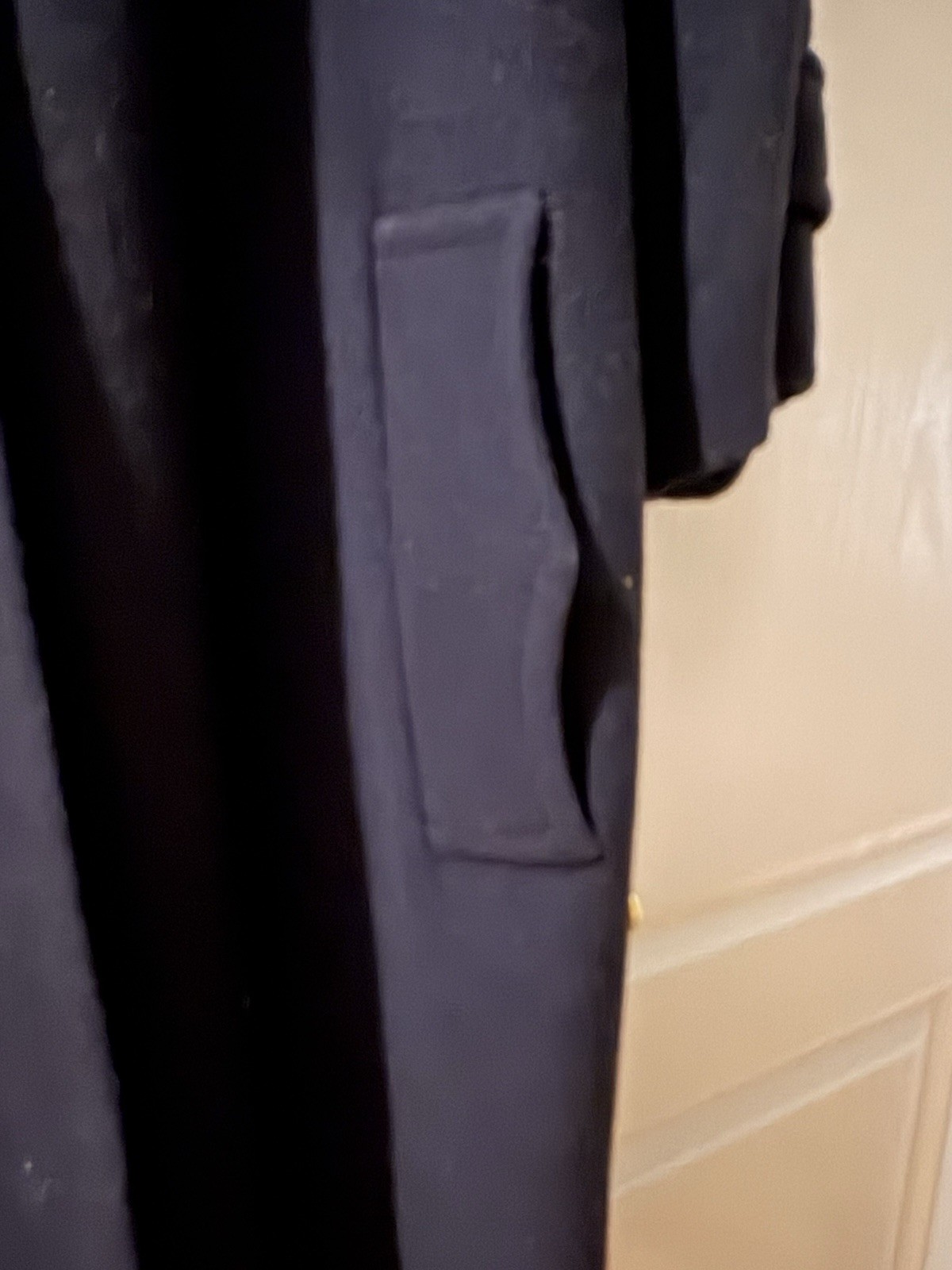 Woman’s Vintage Burberry Wool and Cashmere Blend Winter Coat