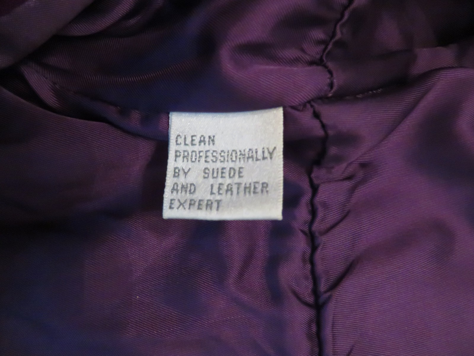 VINTAGE 1980s liz claiborne DRESSES Purple Suede Dress. Misses Size 8. RN 52002.