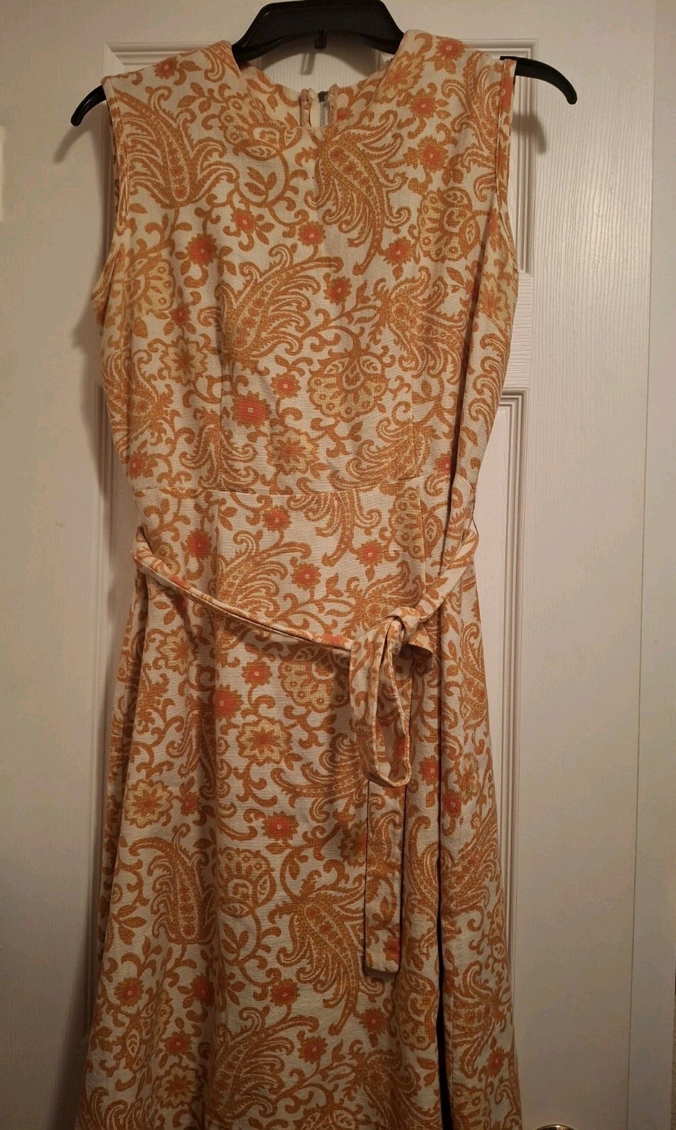 Vintage Sears Roebuck & Co Sleeveless Dress