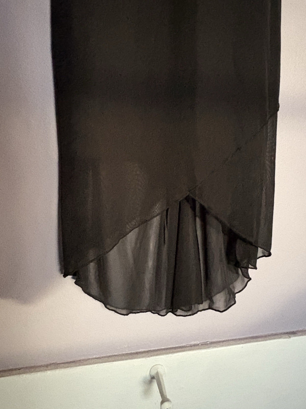 Vintage Ruby Rox Black Fairy Dress Goth Y2K Bratz Sz S USA Tag