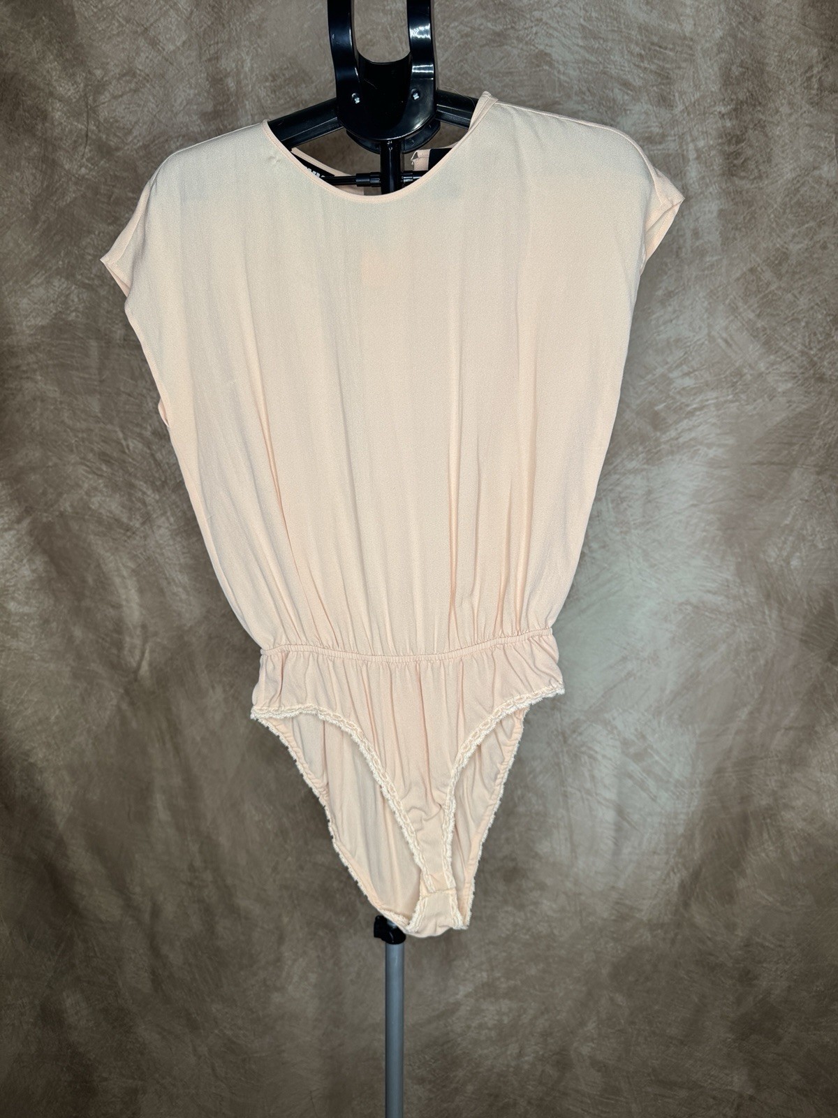Vintage DKNY Cream Blazer Bodysuit Set Womens Modern S M 90s Minimalist