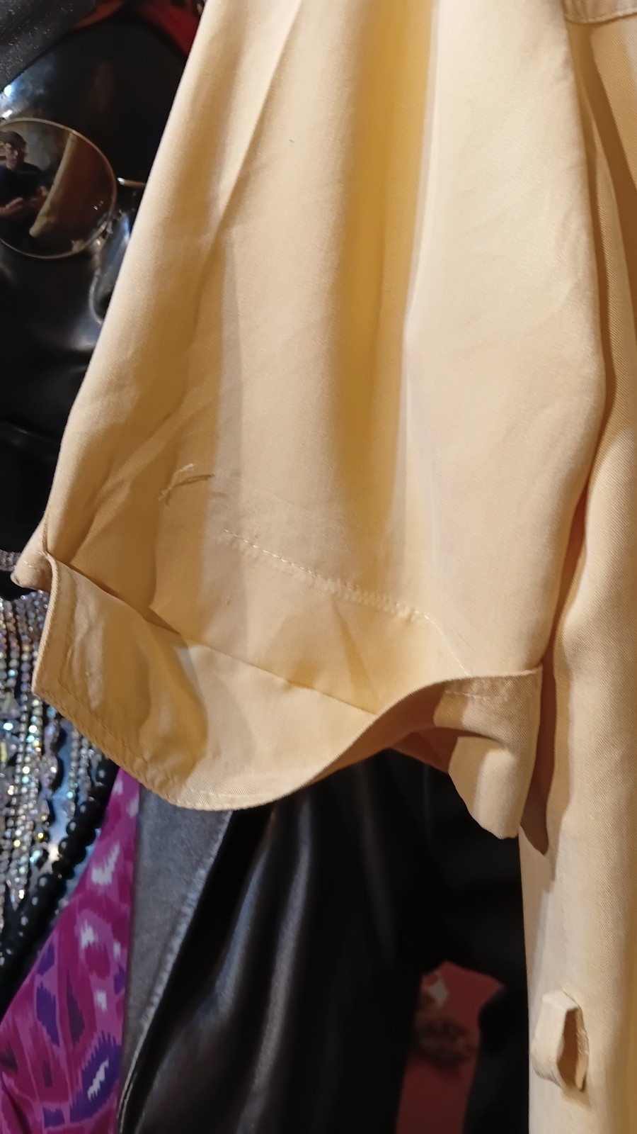 Basler vintage coat dress viscose/silk size 44