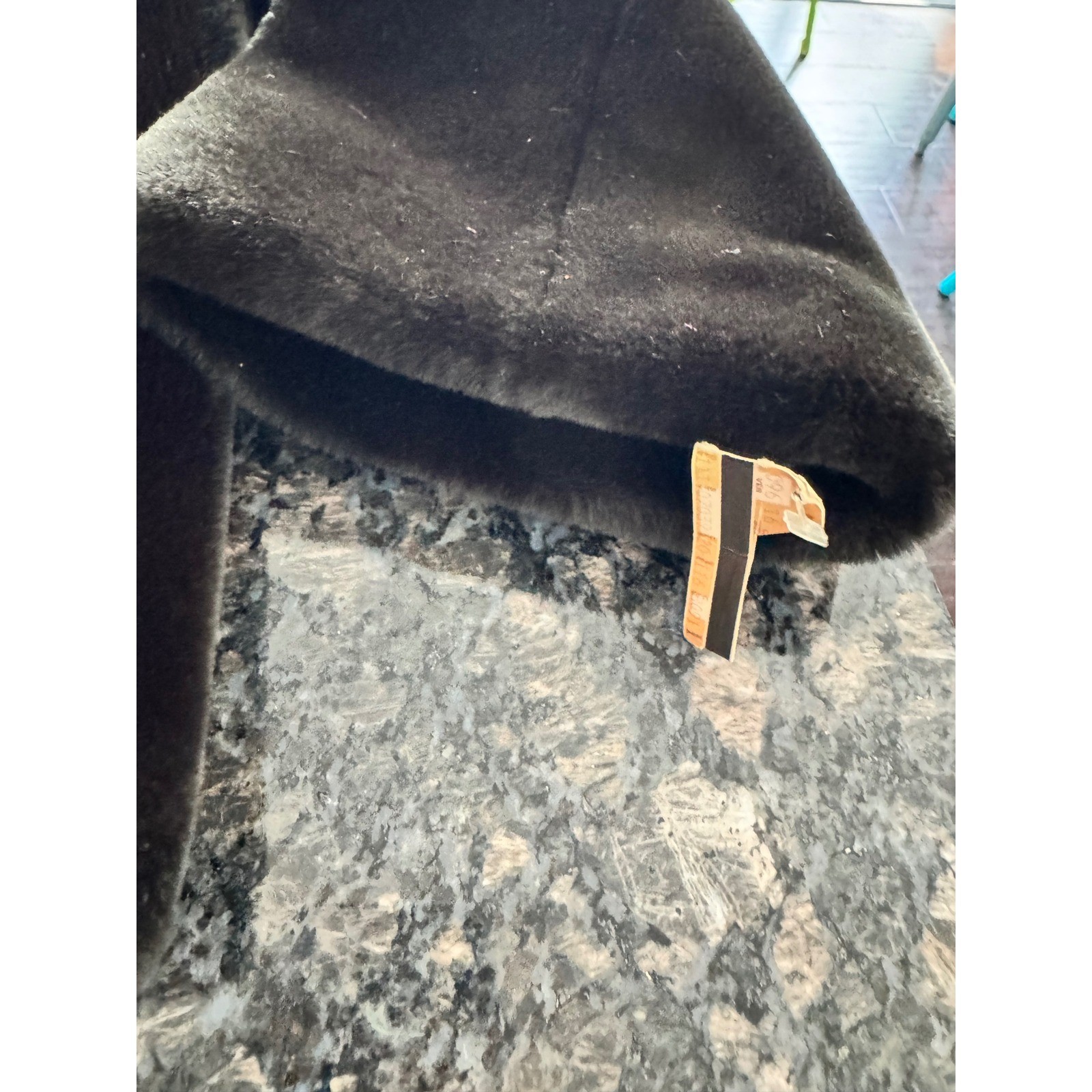 Vintage sportowne Faux Fur Jacket Brown coat USA made Orignal ZCMI tag attached