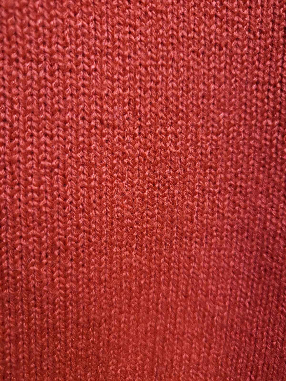 VINTAGE SCHRADER KNIT WOMENS RED SWEATER SKIRT 2 PC SET WHITE TRIM SZ 8 VGC
