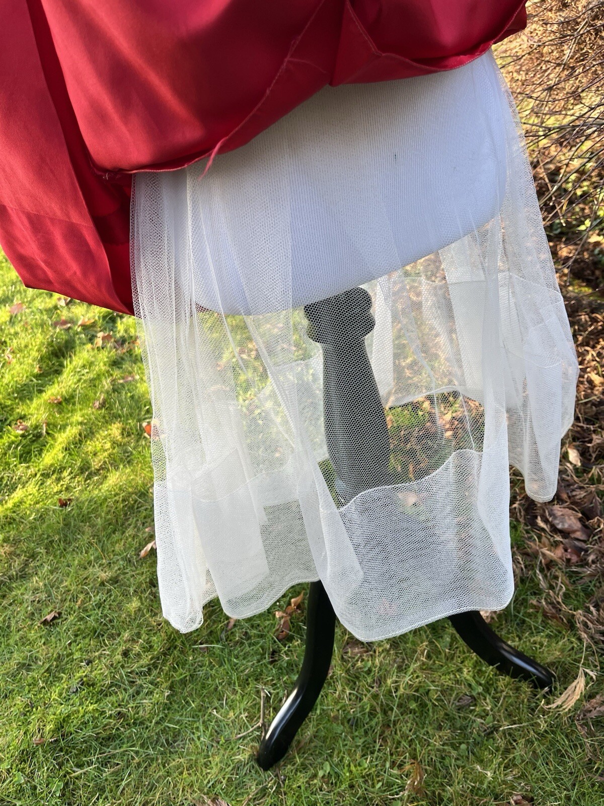 Vintage Ceil Chapman Dress 50s Red Spaghetti Straps Rare 🍒🍒 Bow
