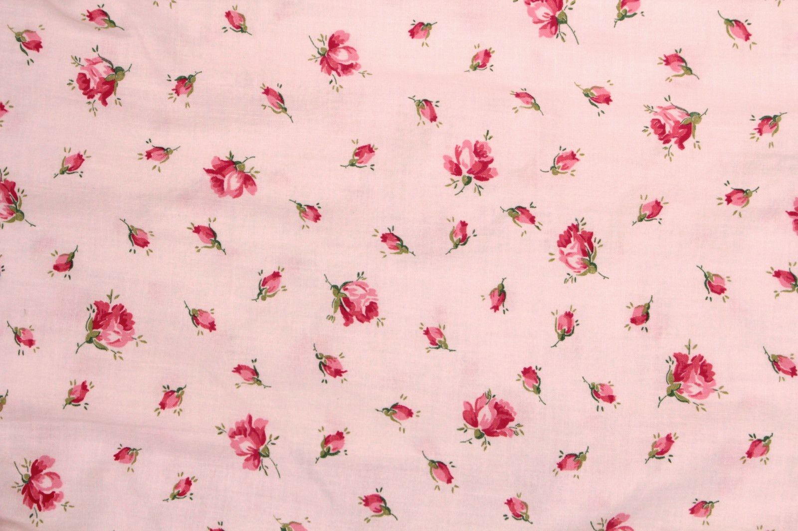 Vtg Women’s 50s White & Red Rose Print Cotton Tea Dress Sz XXS/XS 1950s
