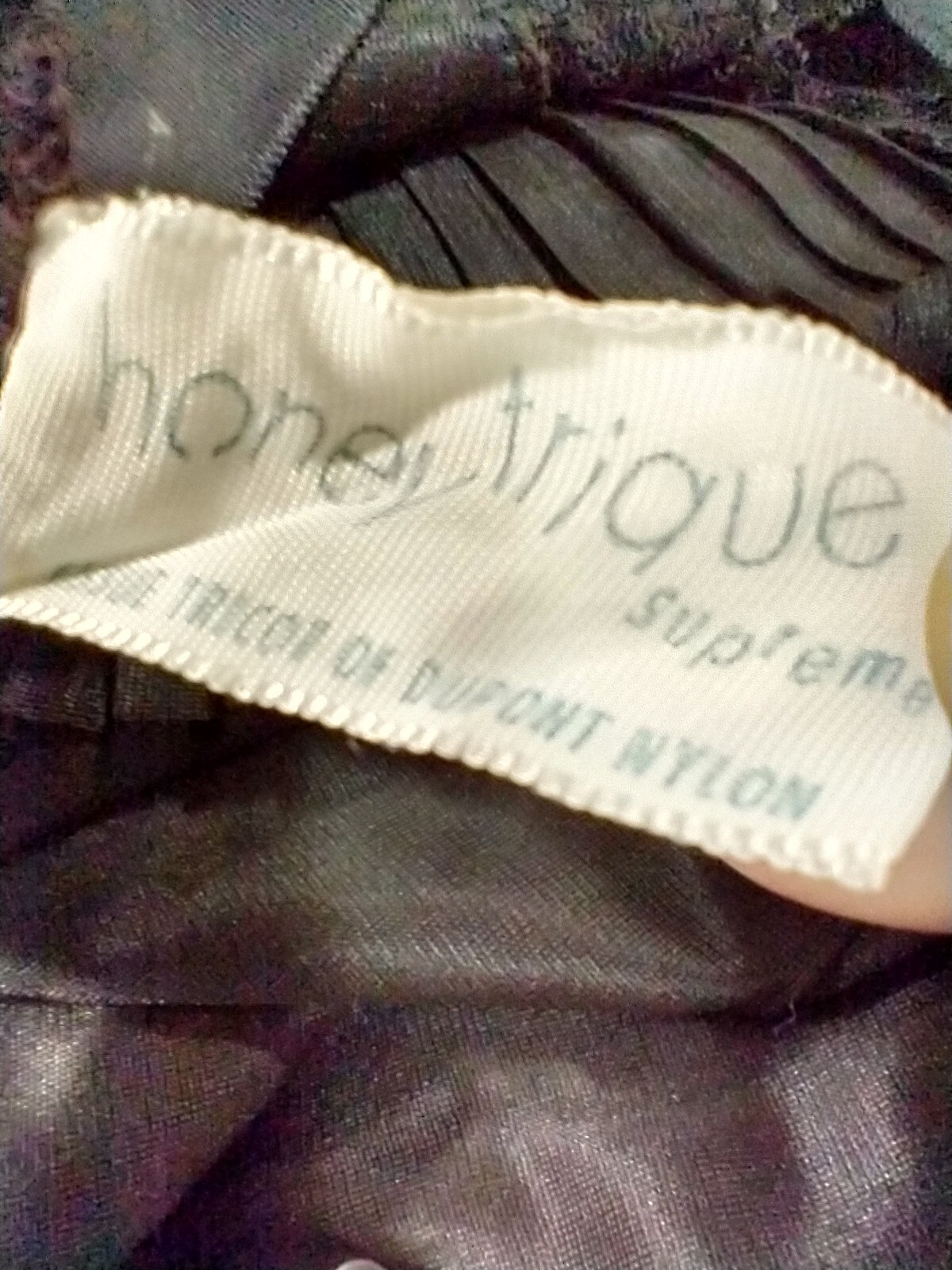 EUC women’s VINTAGE HONEY TRIQUE GILEAD black full slip dress – SIZE 36