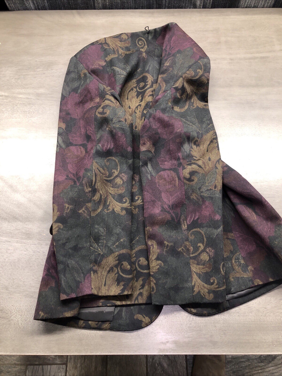 Preston & York Womens Size 12 Blazer Coat Nice Pattern