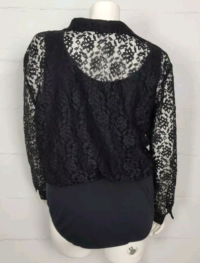 Vintage Fredrick’s Of Hollywood Bodysuit Top Size 28 (About 14-16)