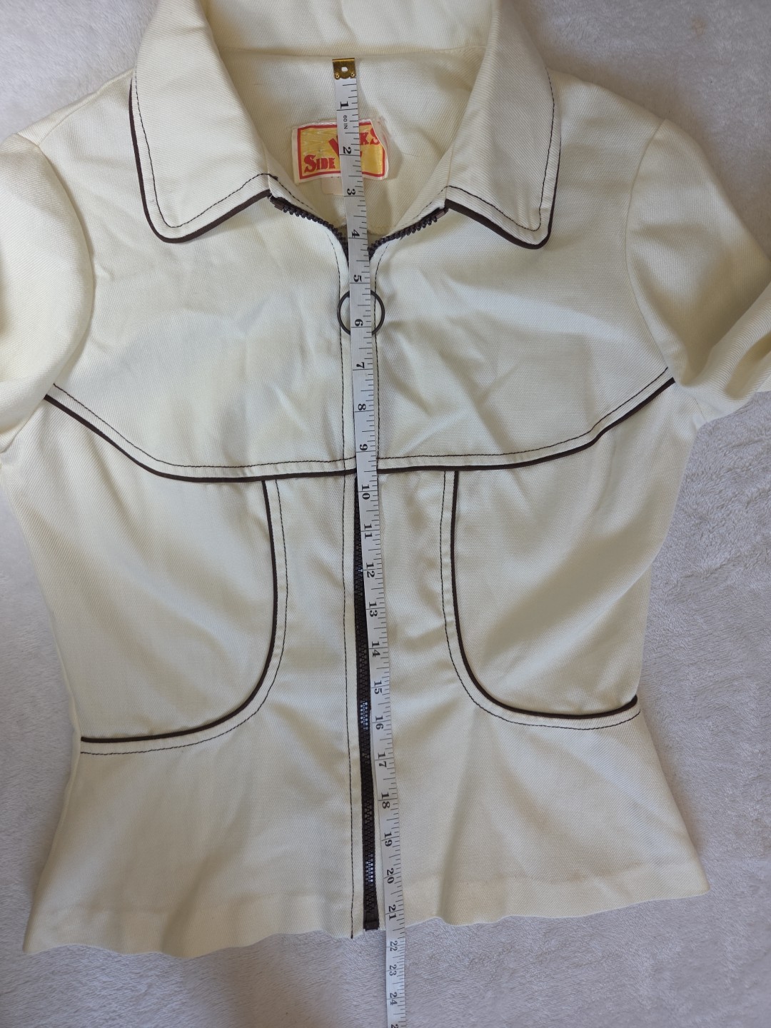 Vintage SIDE KICKS Western Suit Flare Pants Jacket Size 9 Women Equestrian 1970s