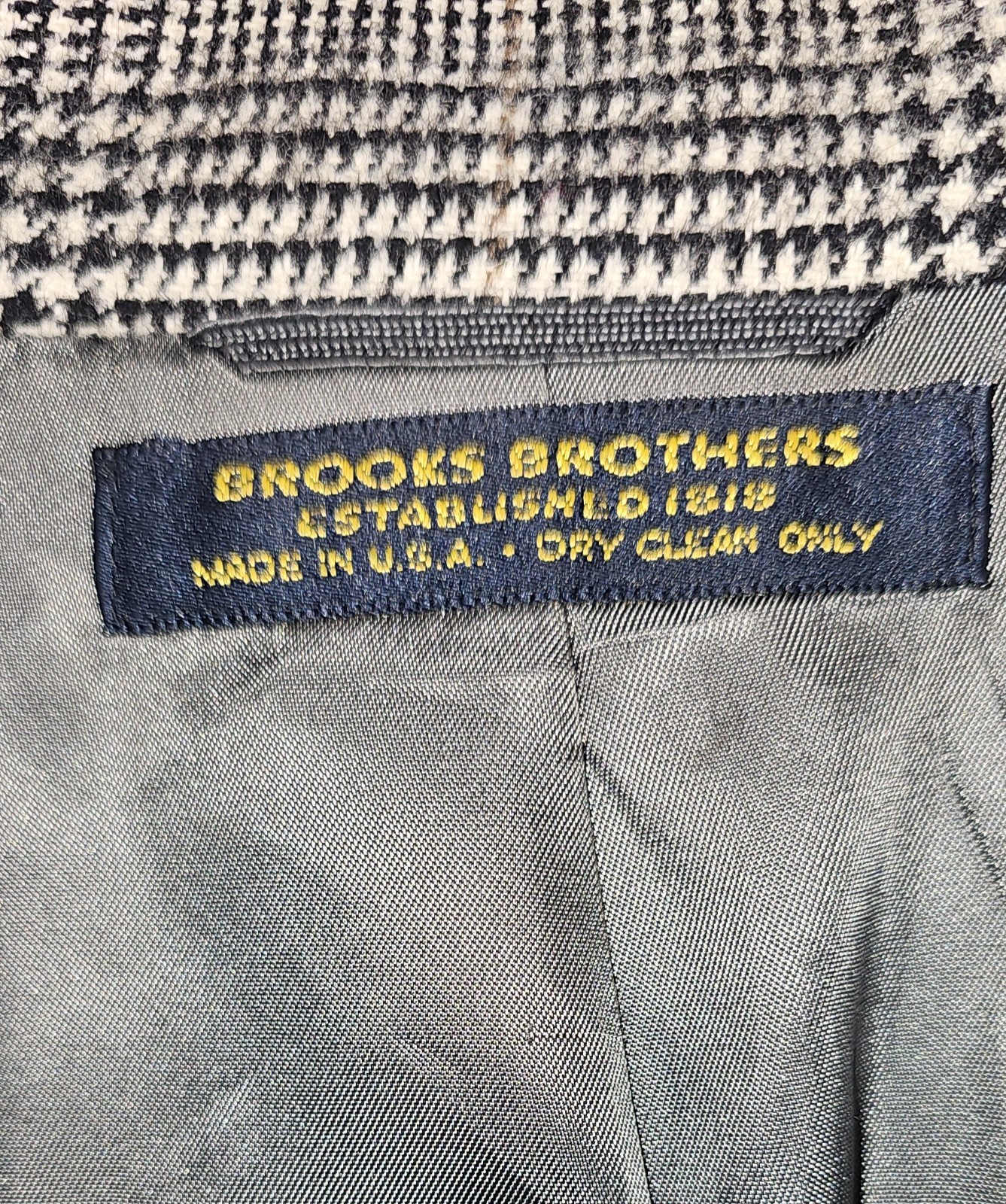 ✨ Brooks Brothers Vintage 100% Camelhair Glen Plaid Blazer | Made in USA Chic ✨