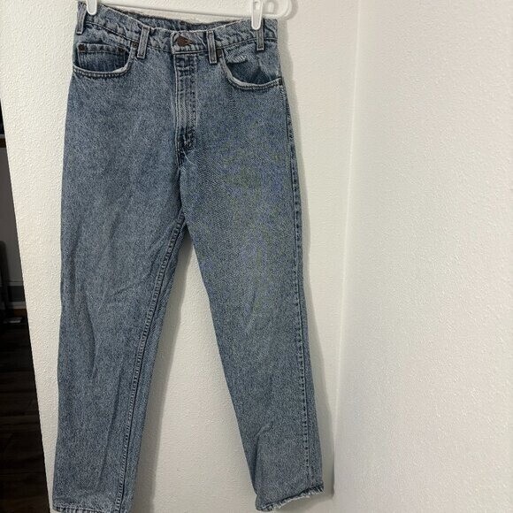 Vintage Levi’s 540 Jeans Acid Wash Made in USA Straight Size 32×34