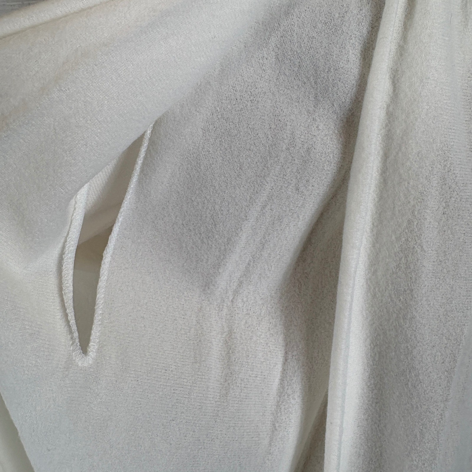 Vintage Motherhood Maternity Nursing Nightgown Victorian Style Ivory Medium
