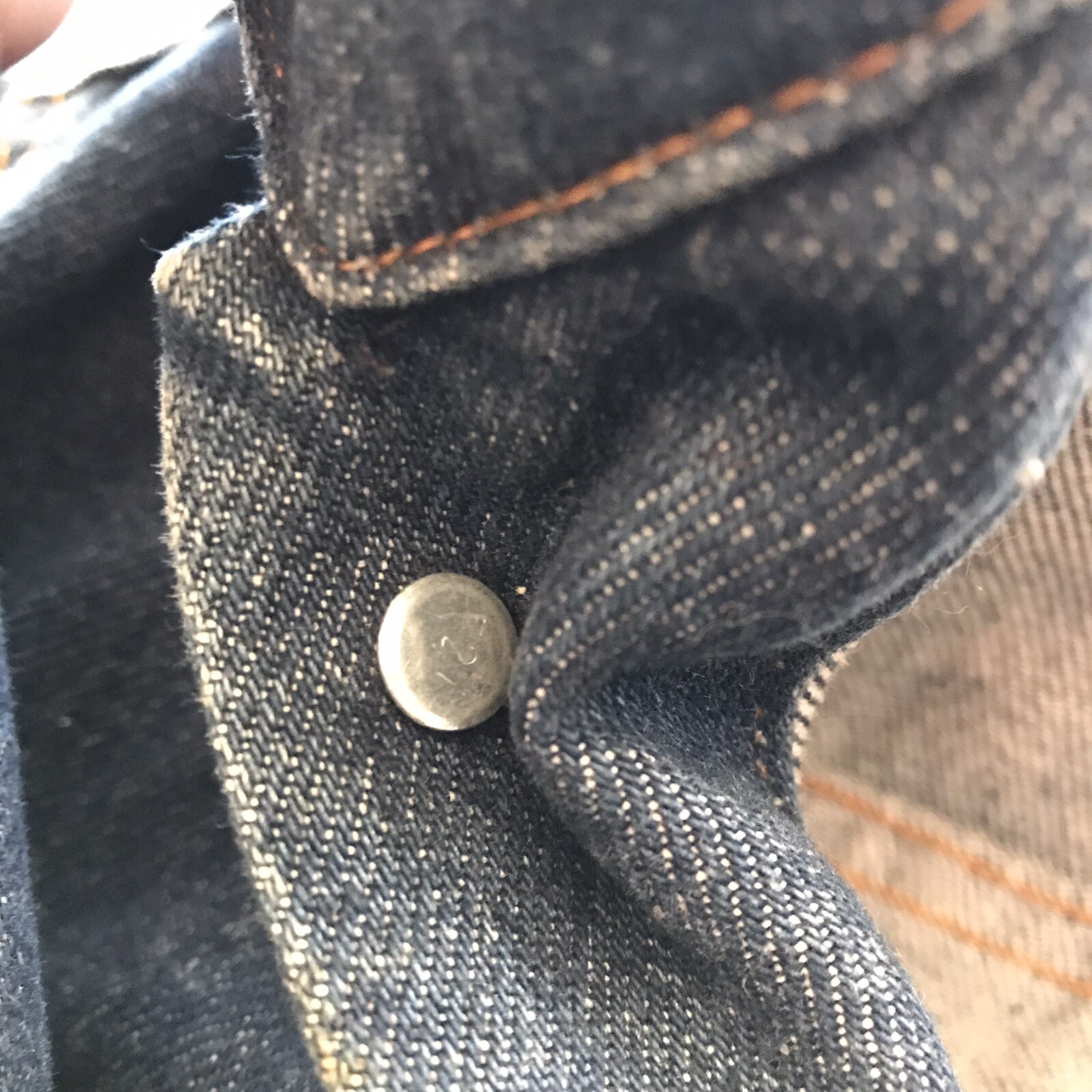 Vintage Levi’s Denim Jean Jacket Dark Wash Size 34 Awesome