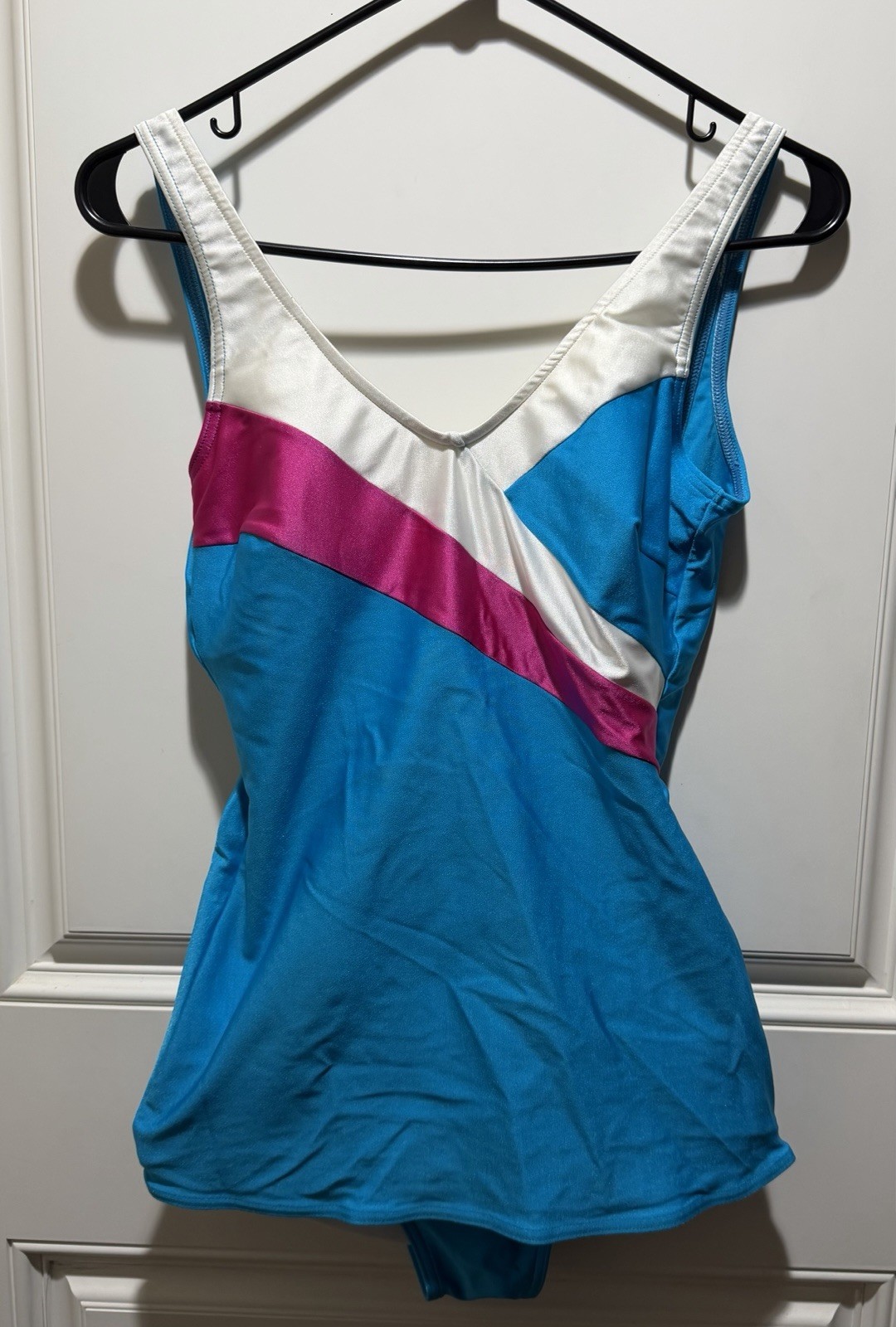 Vintage 50’s 60’s Blue Bathing Suit Marylin Monroe Swimsuit RARE