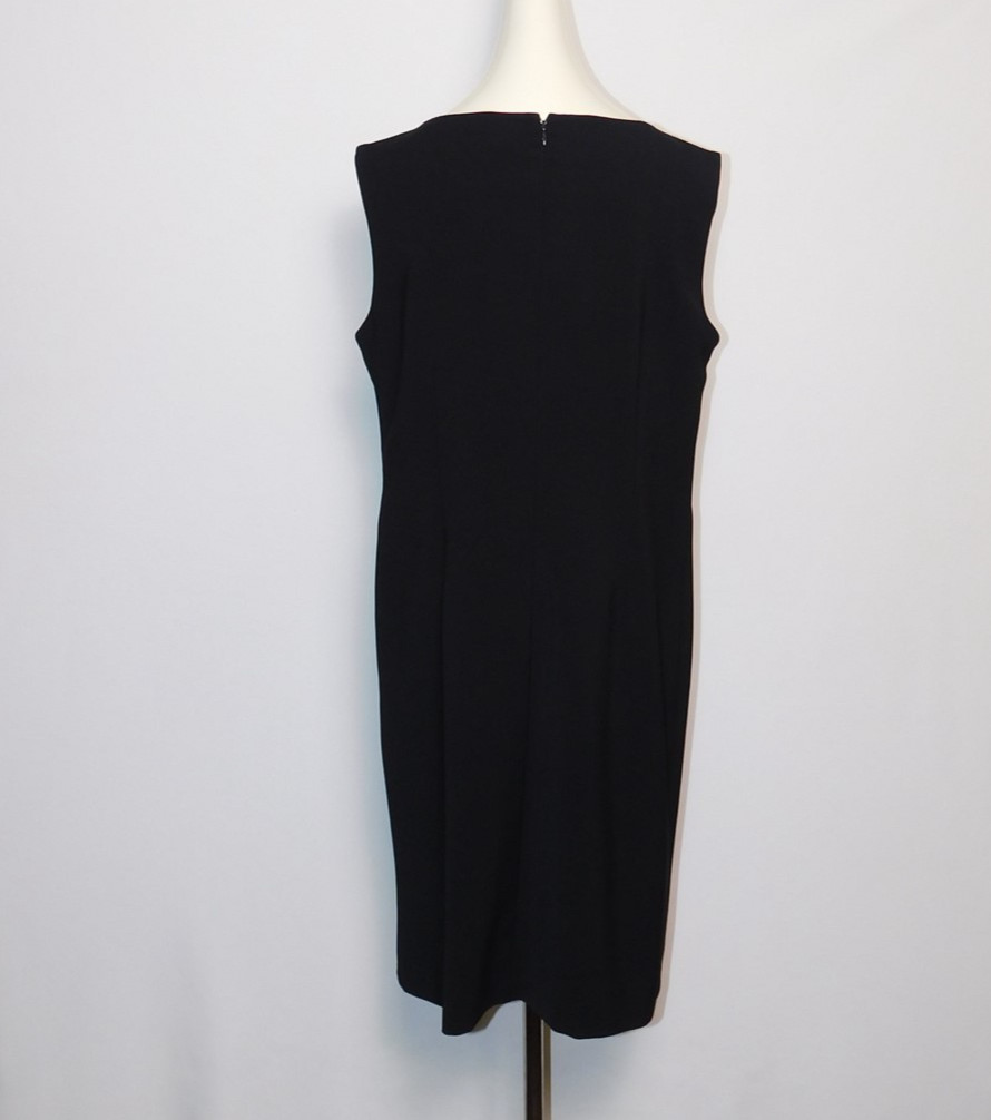 Women’s Dana Buchman Black Elegant Classic Shift Dress Sz 12