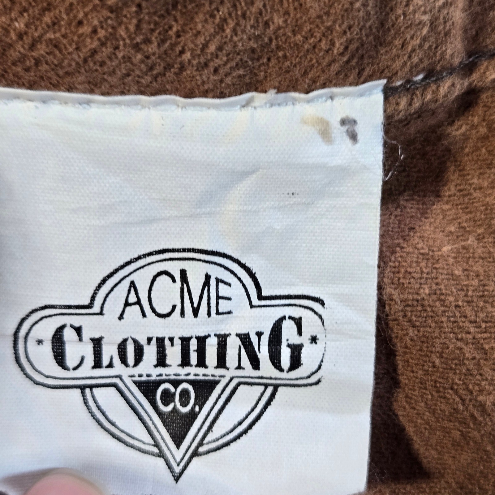 Vintage Acme Clothing Co Looney Tunes Denim Mini Skirt Warner Bros 25 Waist