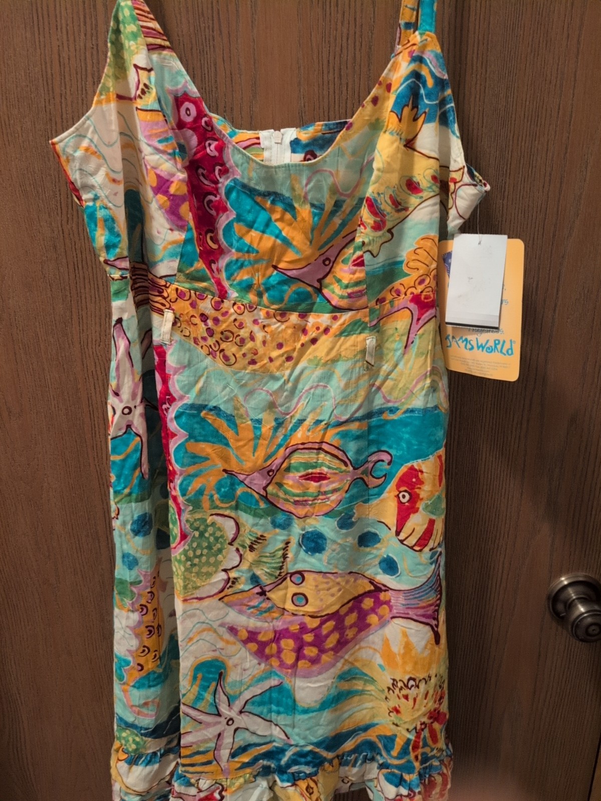 Jams World Creatures of the Sea Dress Size L NWT Free Ship