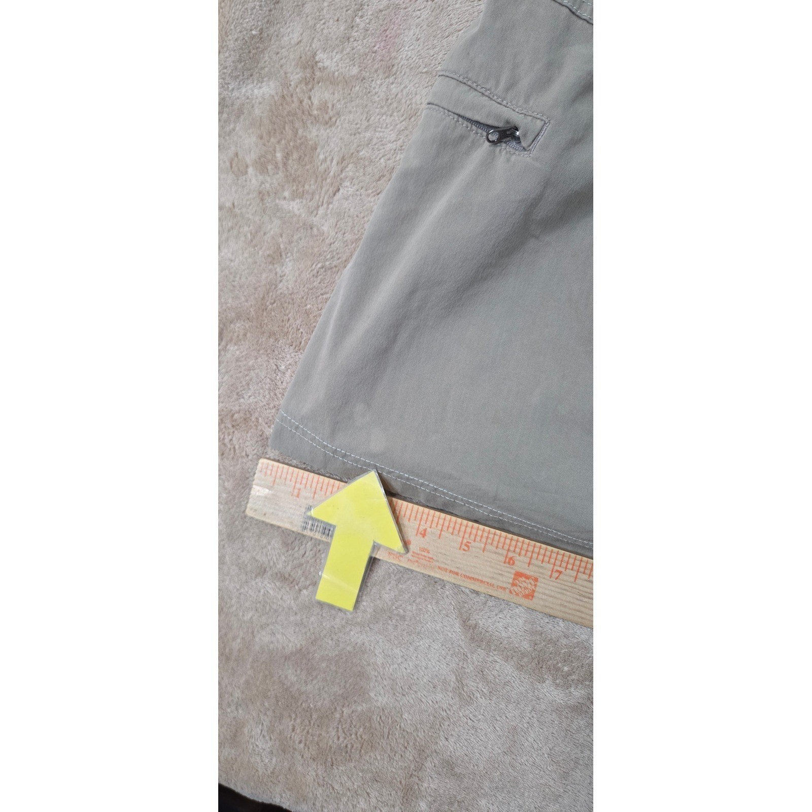 Kuhl Vintage Skirt Womens 12 khaki tan outdoor cargo pocket Trail skort hiking