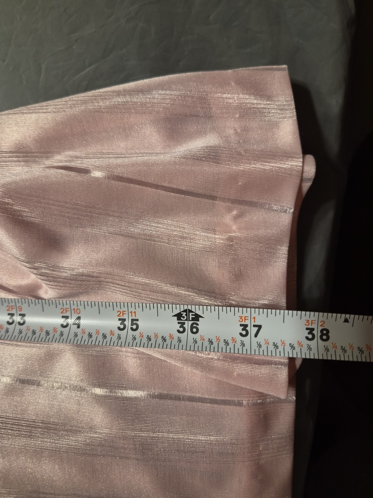 Vintage Pea Patch Women’s Peplum Size 5 Dress Pink Shimmery Stripe Preowned