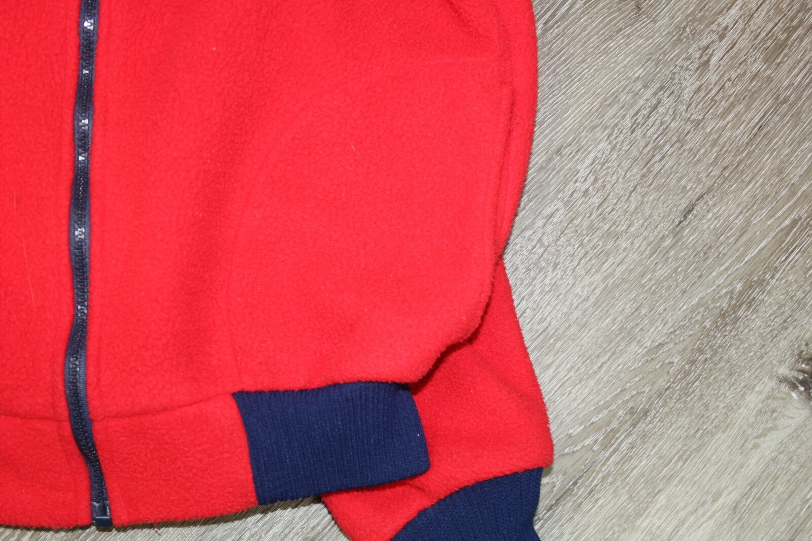 RARE Vintage 70s Patagonia Big Logo Womens Fleece Jacket Size 11/12 Full Zip