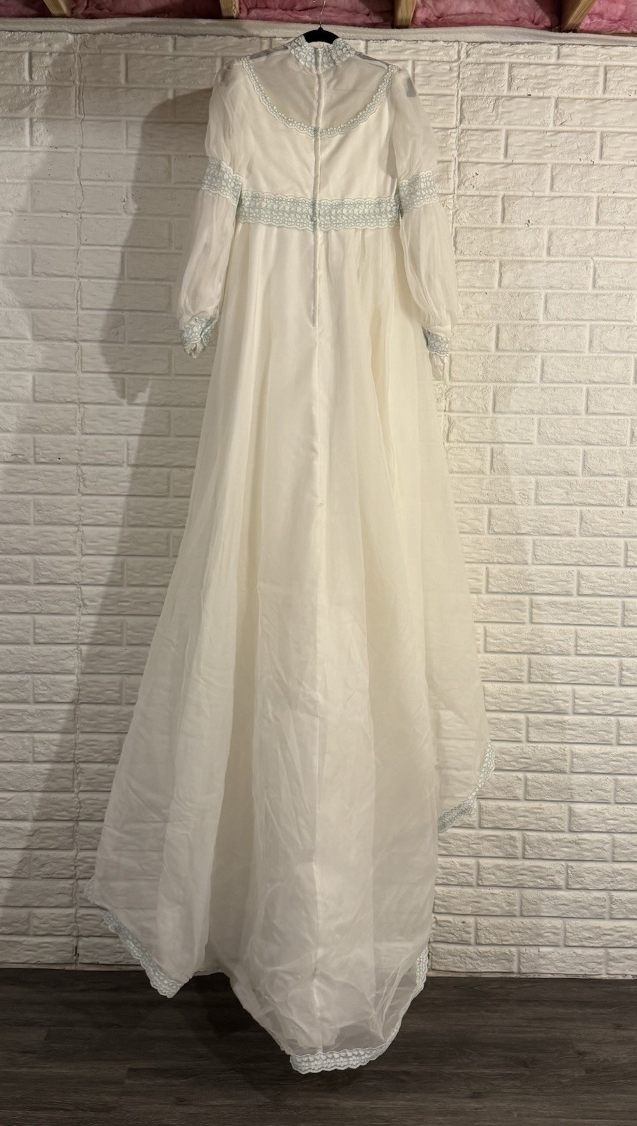 Romantic Bohemian Handmade Vintage Wedding Dress