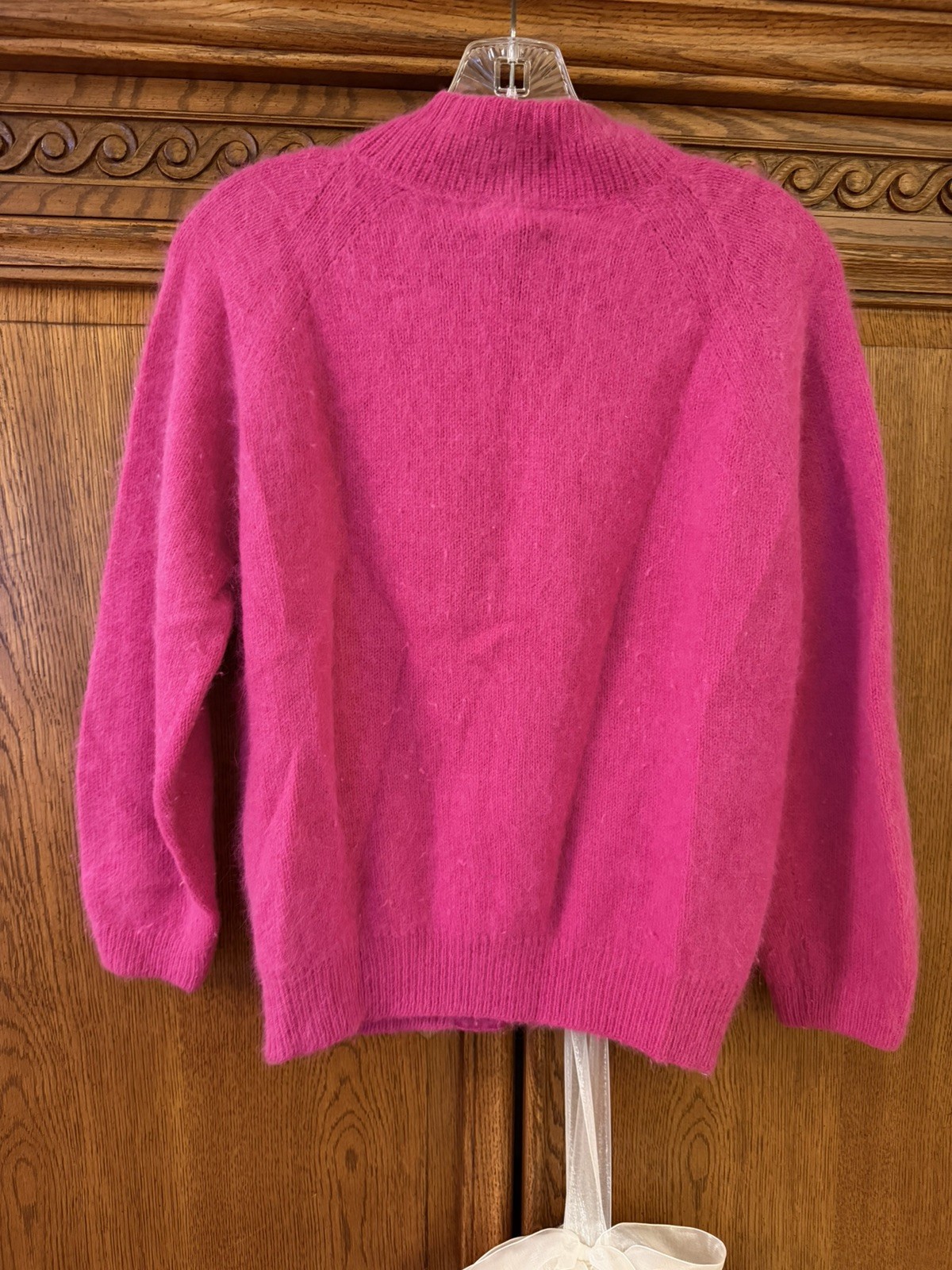 VTG Nardis of Dallas 1960’s Pink Cardigan Angora, wool and Nylon