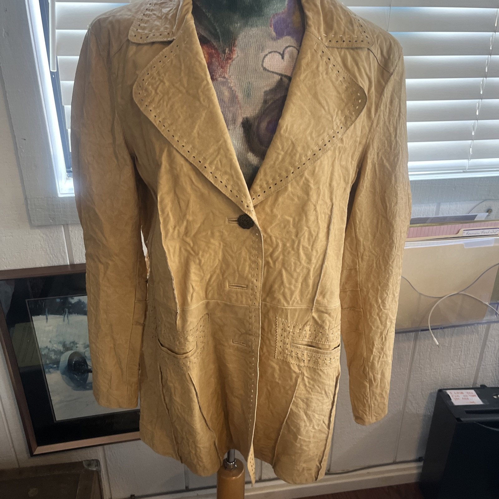 Vintage Wilsons Leather Jacket Vintage Retro Style – Western Size