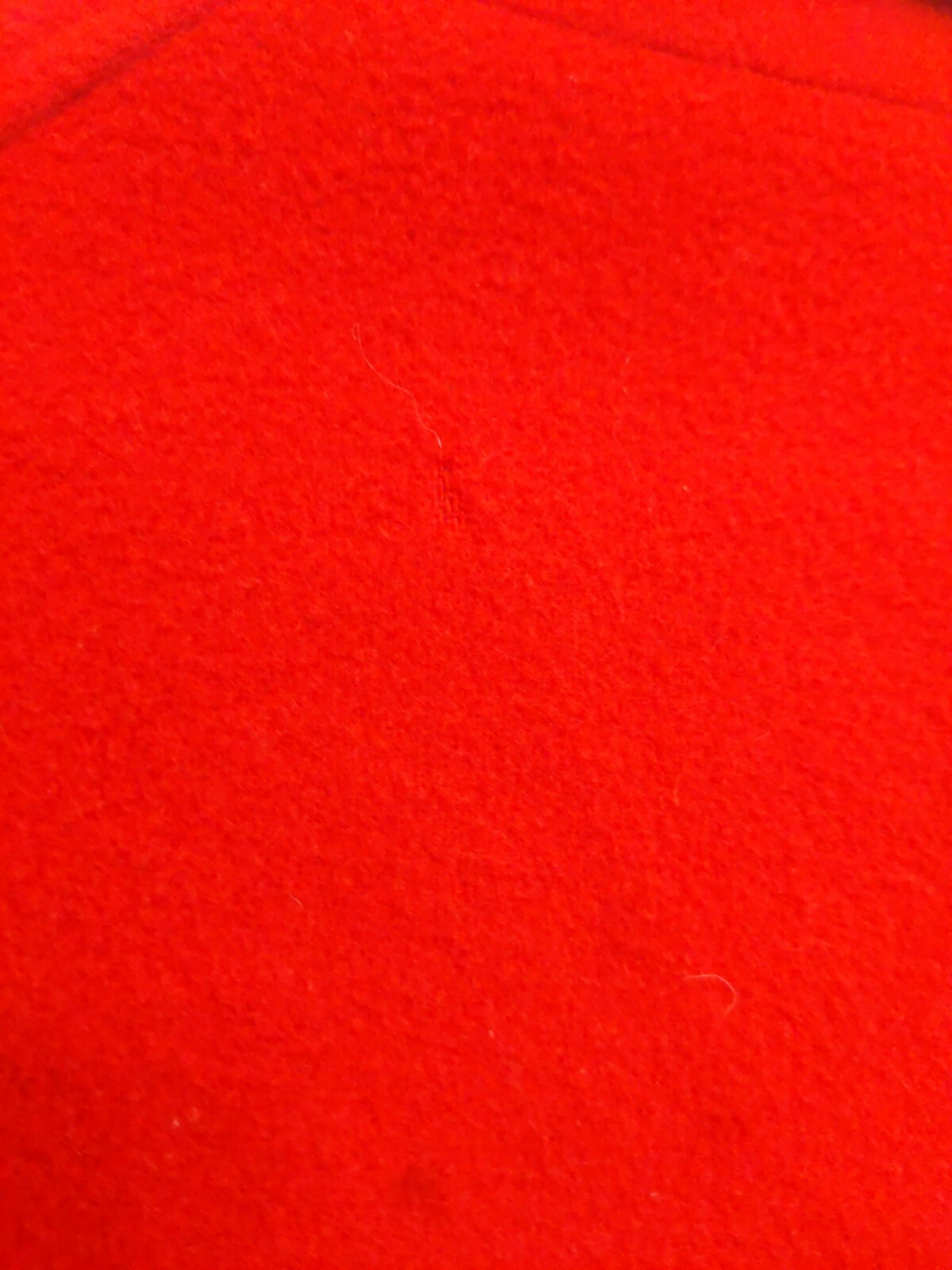 Vtg John Meyer Red Peacoat 100% Wool Sz 10
