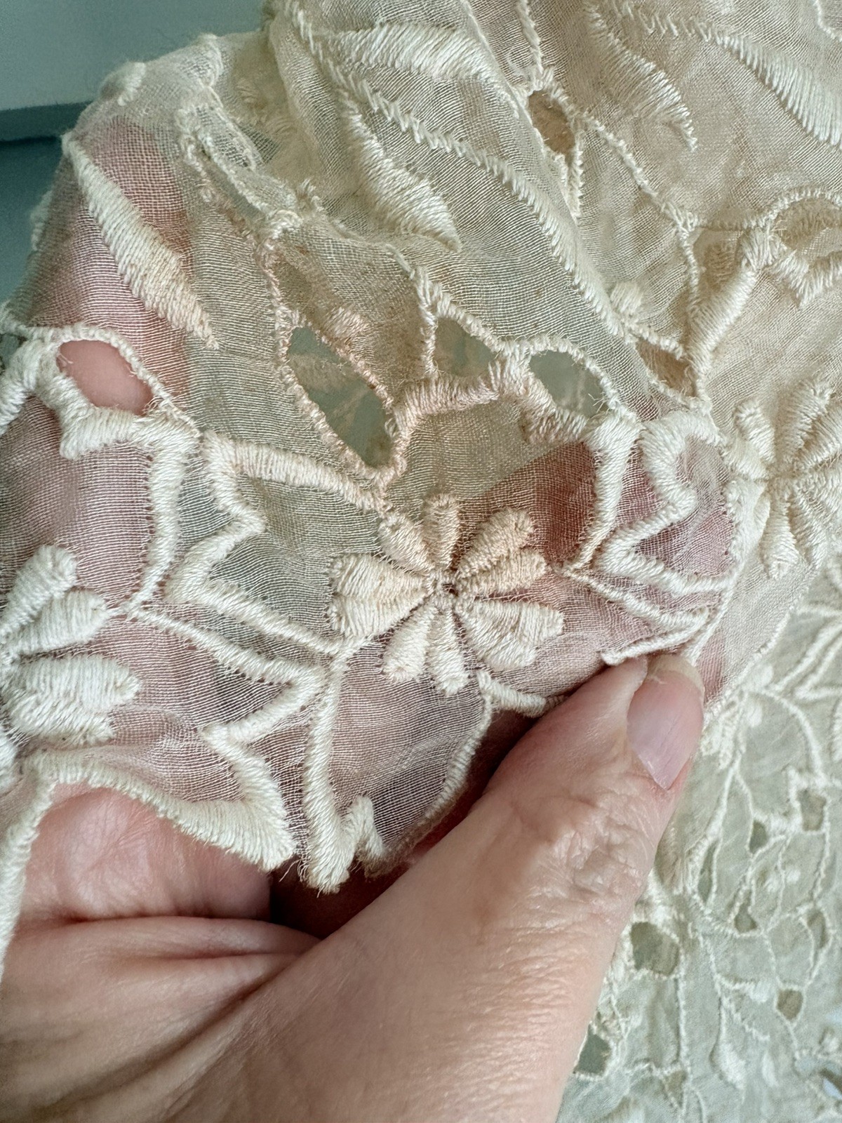 1930s 40’s Vintage Lace Cropped Bolero Jacket Size Small