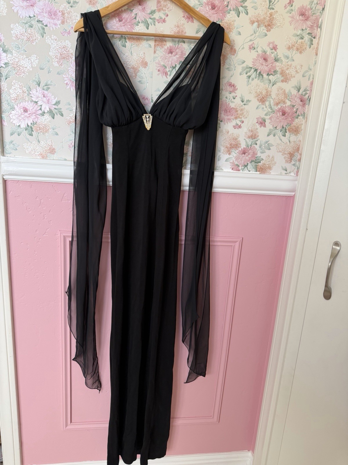 Vintage Elegant Black Dress