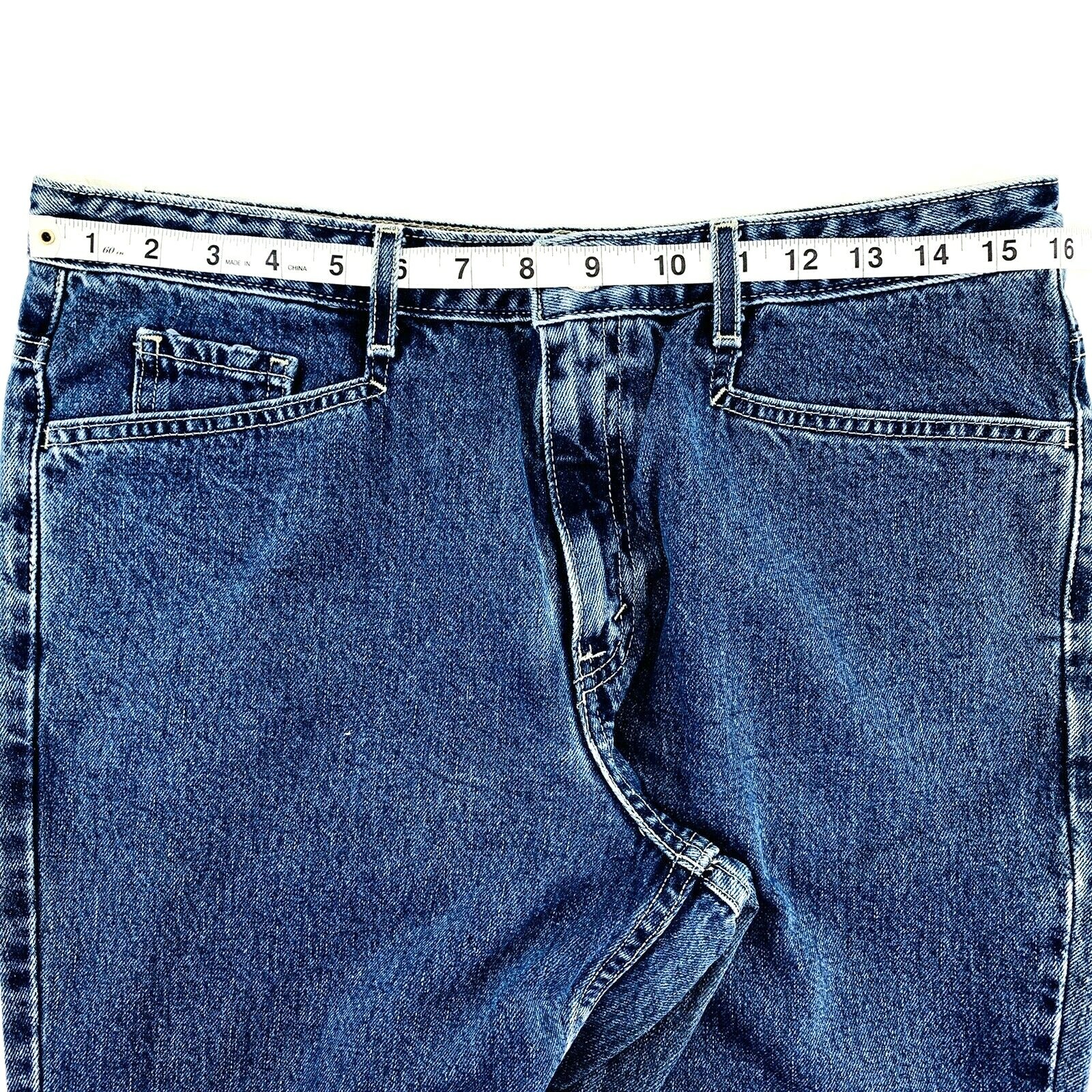 Vintage Levis Silver Tab Juniors Bell Bottom Light Distressed Size 11 NWT 31X33