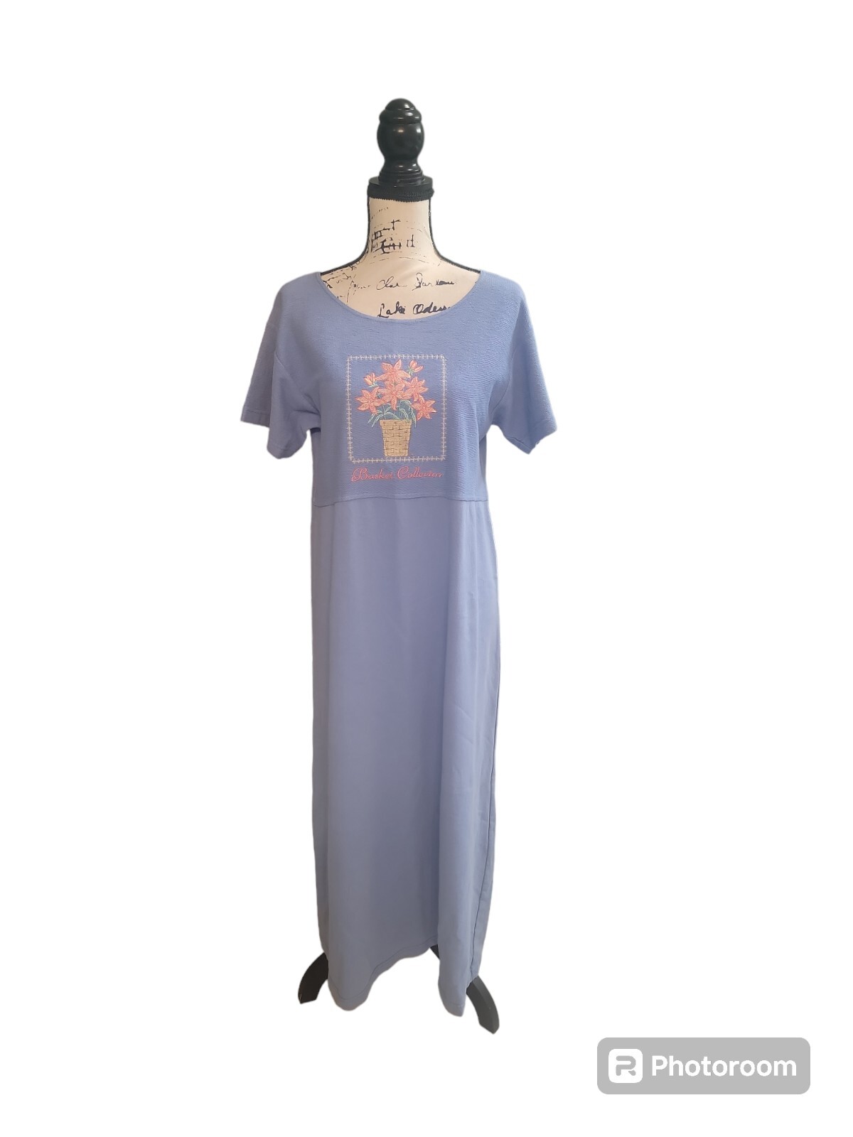 Vintage Carolina Clothing Co. Cottagecore Prairie Basket Collector Dress Size M