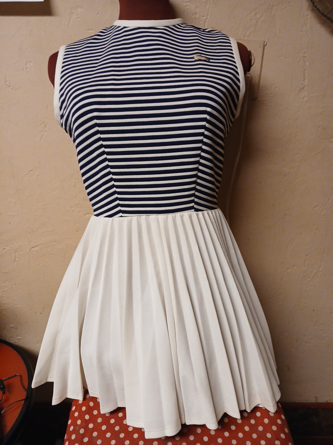 vintage David Crystal Saks fifth Ave. Sportswear dress Tennis size small
