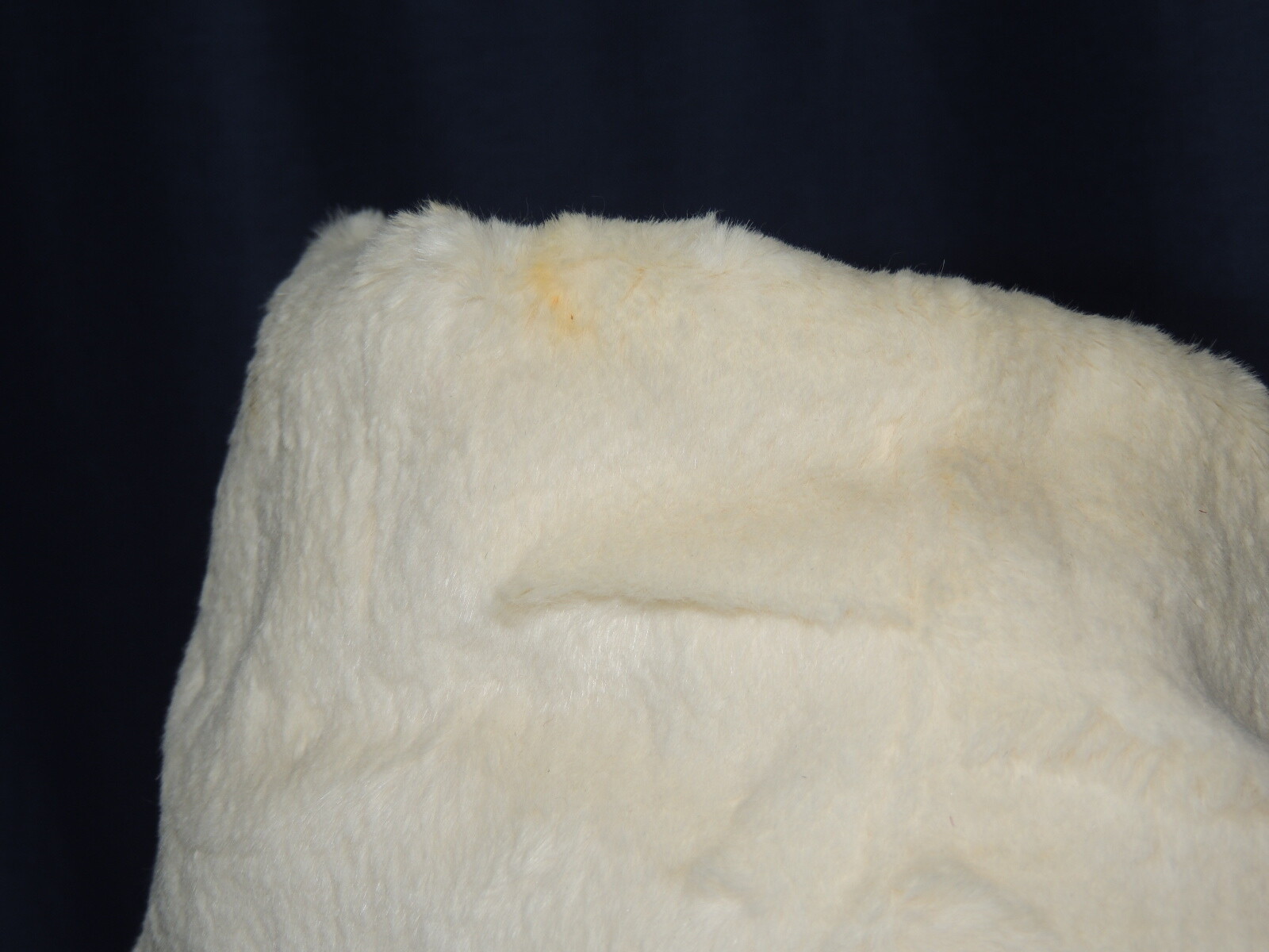 Gorgeous 1920 – 1930’s Art Deco Sheared Ermine ? White Fur Flapper Coat SM