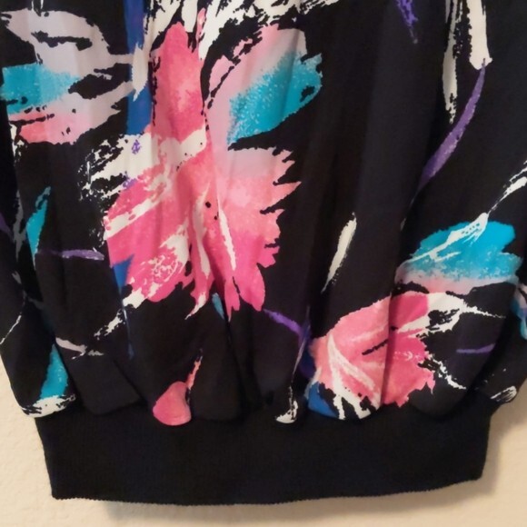 Vintage Top Notch Black Splatter Sweatshirt