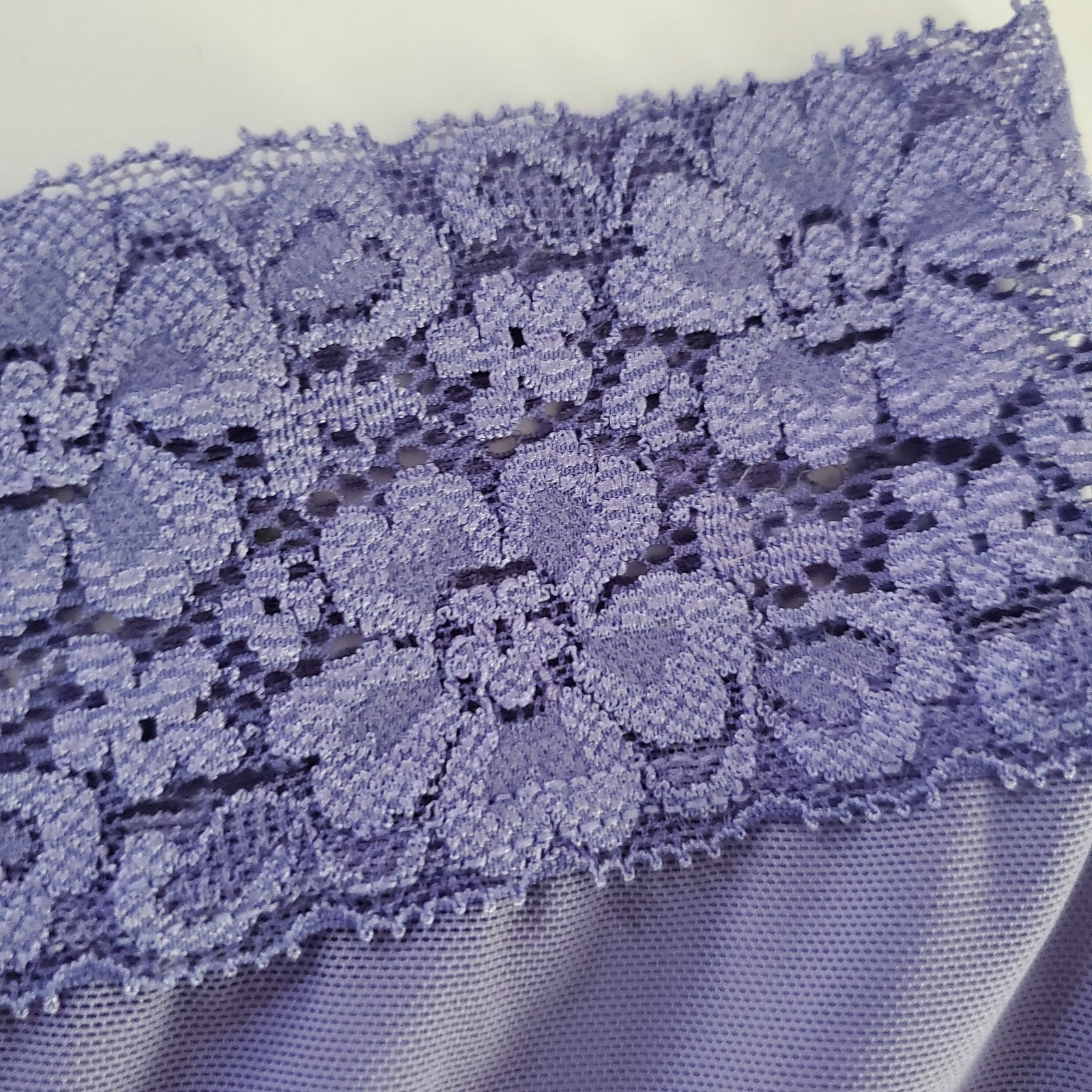 Vintage Victorias Secret PINK Extra Low Rise Hipster Panty Purple Rhinestone LRG