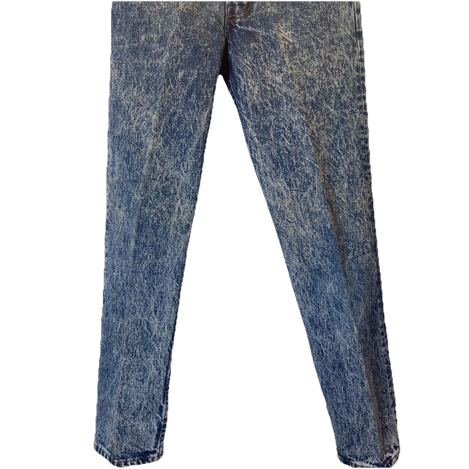 Vintage Crisp 80-90’s Levi’s Button Fly 701 Student Jeans Acid Wash 26×28 USA